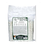 Eco Natura Pet 100 Adet Beyaz Burgu Kemik 13 cm 550 Gr Diş Kaşıntı ve Tartar Önleyici