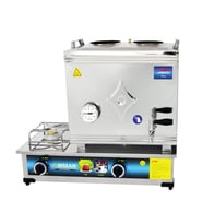 Mizan 40 Lık Tüplü 30 Litre 2 Demlikli Çay Kazanı