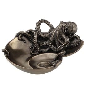 WISE Veronese Serisi-Wise Vazo & Tabak-AHTAPOT TABAK-18,5*14,5*7 CM-JWU77165A1