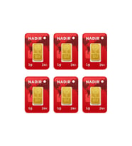 Nadir Gold 24 Ayar 6 Gram Külçe Altın