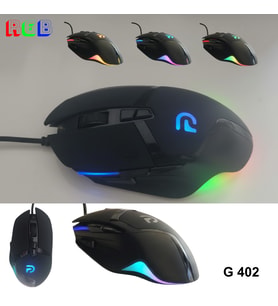 Trio - G402 Siyah RGB Gaming Mouse  Kablolu Oyuncu Faresi