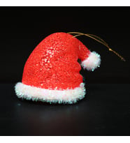 Noel Baba Işıklı Şapkası