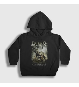 Presmono Unisex Çocuk Siyah Pathfinder Fleshgod Apocalypse Kapüşonlu Sweatshirt 477007tt
