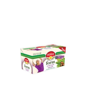 Doğuş Form Yeşilçay Tarçınlı Bitki Çayı 20x2 gr