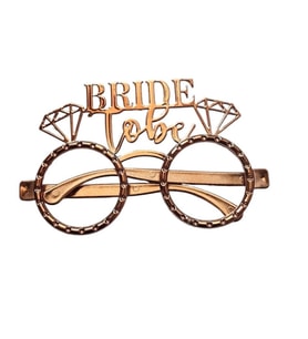 Bride To Be Bekarlığa Veda Rose Gold Tek Taşlı Gözlük 1 Adet