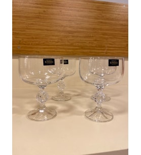 DONDURMALIK VE MAGNOLYALIK 4'LÜ KRİSTAL ŞEFFAF 300 ML KASE