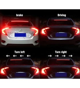 Audi A8 3.STOP BAGAJ ÜSTÜ ARKA CAM LED 90cm HAREKETLİ 6 KABLOLU 4