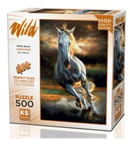 KS Games 500 Parça Beyaz Fırtına Puzzle