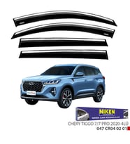 TİGGO 7 7 PRO 2022 2023 2024 2025 NİKEN KROMLU CAM RÜZGARLIGI ARACA ÖZEL
