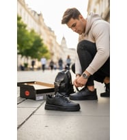 Enoch Dunk Low Kalın Düz Tabanlı Erkek Casual Sneaker