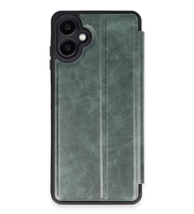 Galaxy A06 Kılıf Flip Cover - Koyu Yeşil
