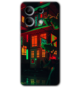 Redmi Note 13 4G Kılıf HD Desen Baskılı Kılıf - China Street