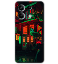 Redmi Note 13 4G Kılıf HD Desen Baskılı Kılıf - China Street