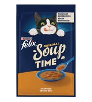 Felix Original Soup Time Tavuk Etli Kedi Çorbası 48gr