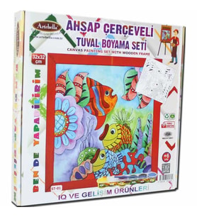 Artebella Tuval Boyama Seti 32×32 cm St-01