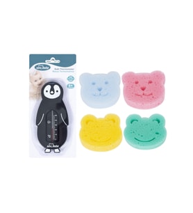 Bebek Banyo Seti(banyo Derecesi+banyo Süngeri)