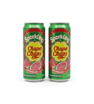 Chupa Chups Sparkling Watermelon Flavour - Karpuz Aromalı Gazlı İçecek 330 ml (2 ADET)