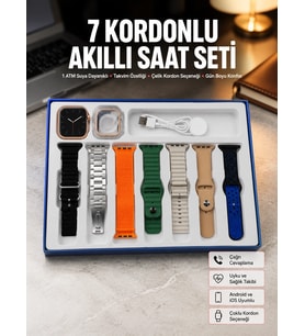 Akıllı Saat Unisex Akıllı Saat Çoklu Kordon Seçeneği Çelik Kordon Plastik Kordon Yeni Nesil