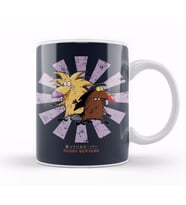Angry Beavers Retro Japanese Kupa Bardak Porselen