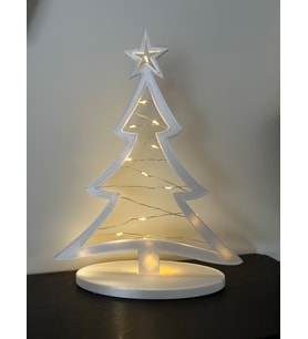 Led li yılbaşı Ağacı 16CM Çalışma Masası Hediyelik Aksesuar