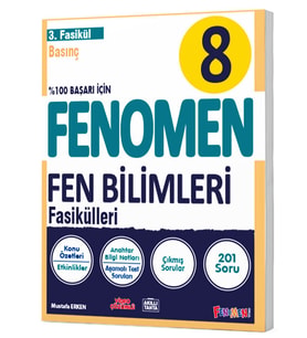 FENOMEN 8.SINIF FEN BİLİMLERİ 3. FASİKÜL