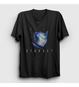 Presmono Unisex Siyah Transmissions Müzik Starset T-Shirt 493690tt