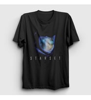 Presmono Unisex Siyah Transmissions Müzik Starset T-Shirt 493690tt