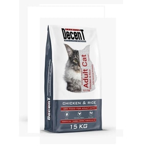 Decent Premium Tavuklu Kedi Maması 15 kg