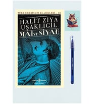 Mai Ve Siyah - Günümüz Türkçesiyle - Halid Ziya Uşaklıgil - Pensan Büro Mavi Tükenmez Kalem (Renksiz)