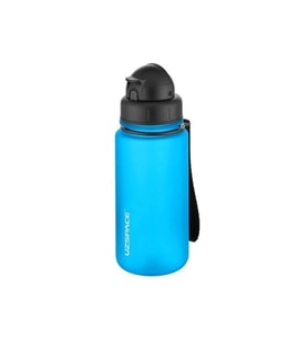 UZSPACE 3024-3  SOFT TOUCH TRITAN MATARA PİPETLİ 400 ML AURORA BLUE