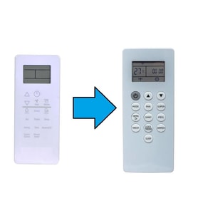 Hotpoint DG11P1-04 İle Uyumlu Klima Kumandası-Resimde Sağdaki Gönderilir