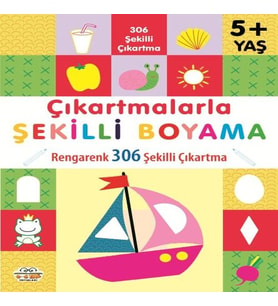 Çıkartmalarla Şekilli Boyama 5 Yaş Üstü