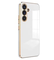 Newface Samsung Galaxy S25 Plus Kılıf Volet Silikon - Beyaz