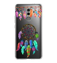 PrintiFy Huawei Mate 10 Pro ile Uyumlu 1mm Slim Fit Nazar Boncuğu 6 Baskılı Şeffaf  Kılıf