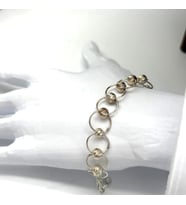 925 AYAR GÜMÜŞ DORİKA BİLEKLİK (Silver)