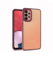 Lexroo Galaxy A13 4G Kılıf Flora Kılıf - Kırmızı