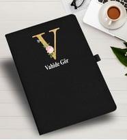 Kişiye Özel harf Tasarımlı  İsme Özel Defter
