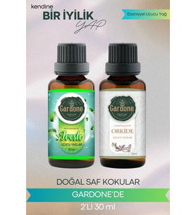Orkide + Fresh ( Oda Kokusu Aroma Terapi Buhurdanlık / Difüzör Yağı ) Set 2 Adet x 30 ML