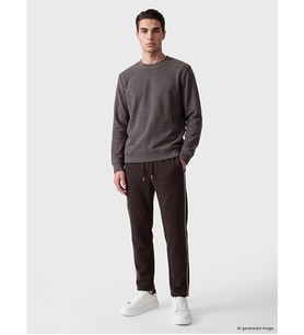 LCWAIKIKI Classic Kahverengi Regular Fit Erkek Eşofman Altı