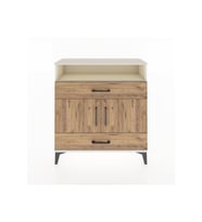 Arges Şifonyer 3 Raflı 2 Çekmeceli 2 Kapaklı 88x30x96 Aytaşı-Çam