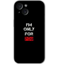 İphone 15 Plus Kılıf HD Desen Baskılı Kılıf - For You