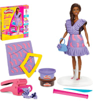 Play-Doh Barbie Fashionista Ruffles Oyuncak Bebek Seti