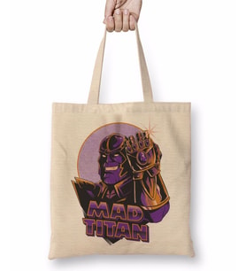 Thanos Mad Titan Bez Çanta Uzun Saplı