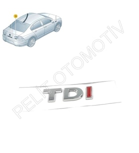 Passat B8 Bagaj Kapak TDI Yazısı 3G0853675