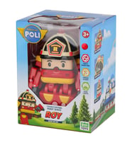 POLI MRT-686 Sesli ve Işıklı Robocar Poli Büyük Transforming Robot Roy -Necotoys