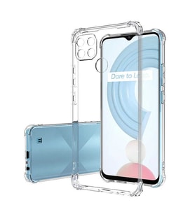 Realme C25Y Kılıf Zore 2mm Anti Shock Silikon Kılıf (Renksiz)