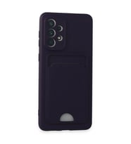 Galaxy A33 5g Kılıf Kelvin Kartvizitli - Derin Mor