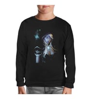 Dota 2 - Drow Ranger 2 Siyah Çocuk Sweatshirt