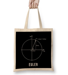 Maths And Science Eulers Formula Trigonometry Bez Çanta Uzun Saplı