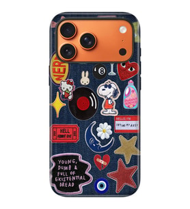 iPhone 17 Pro Velvet Kılıf Lansman İçi Kadife Temalı Desenli Silikon Young